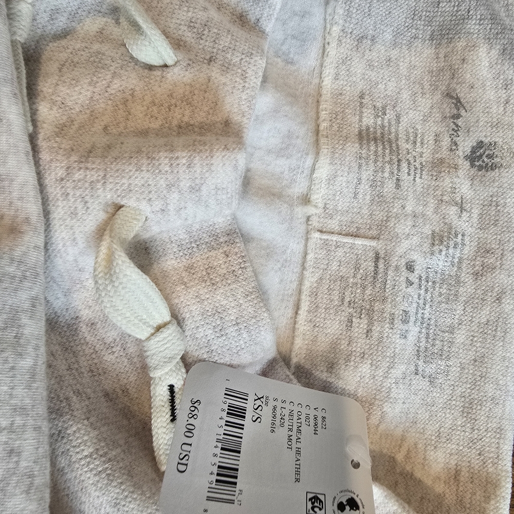 free people for movement beige sweatpant leggings - Picture 4 of 4